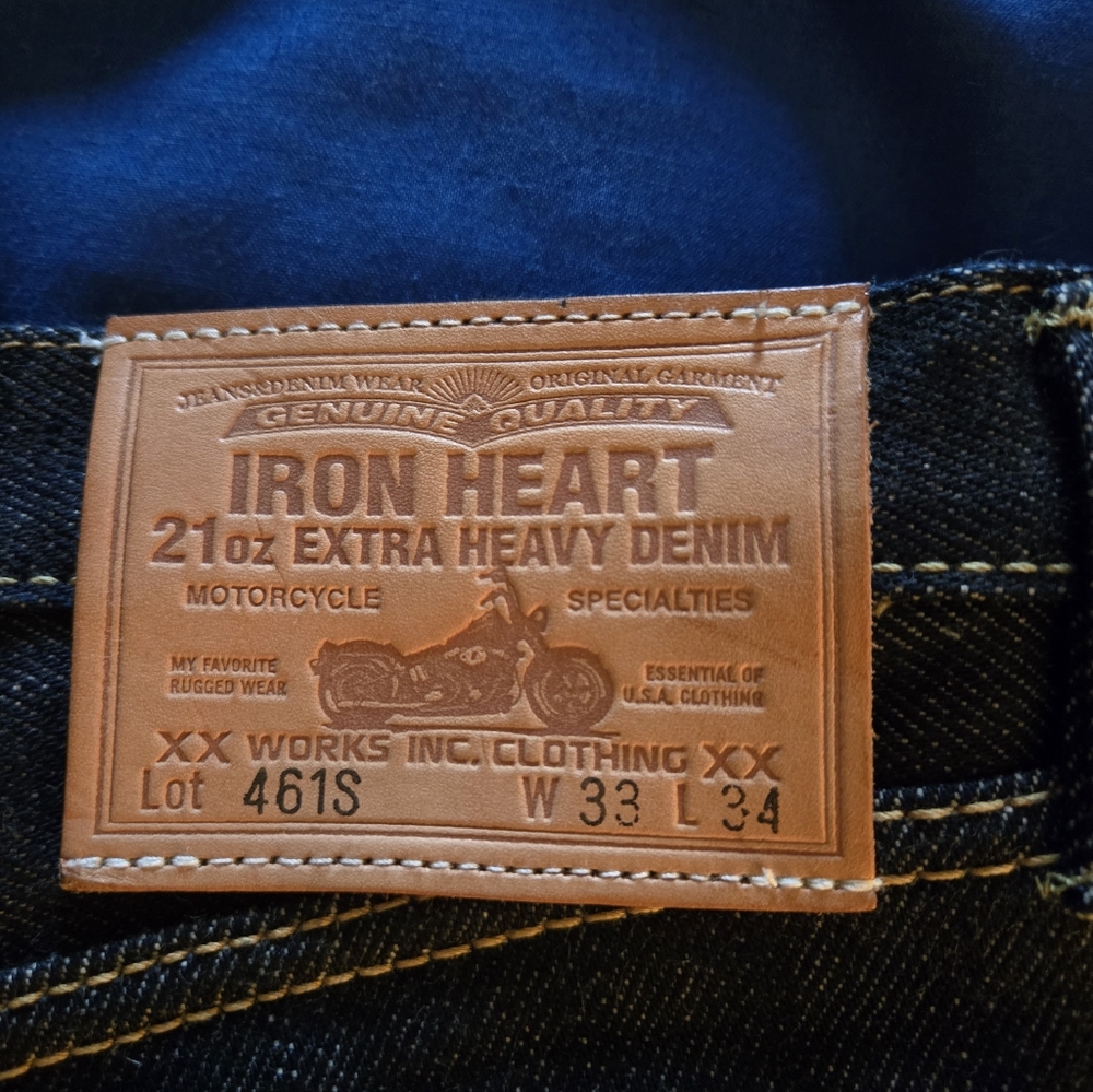 Men's Heavy Denim Jeans - Black